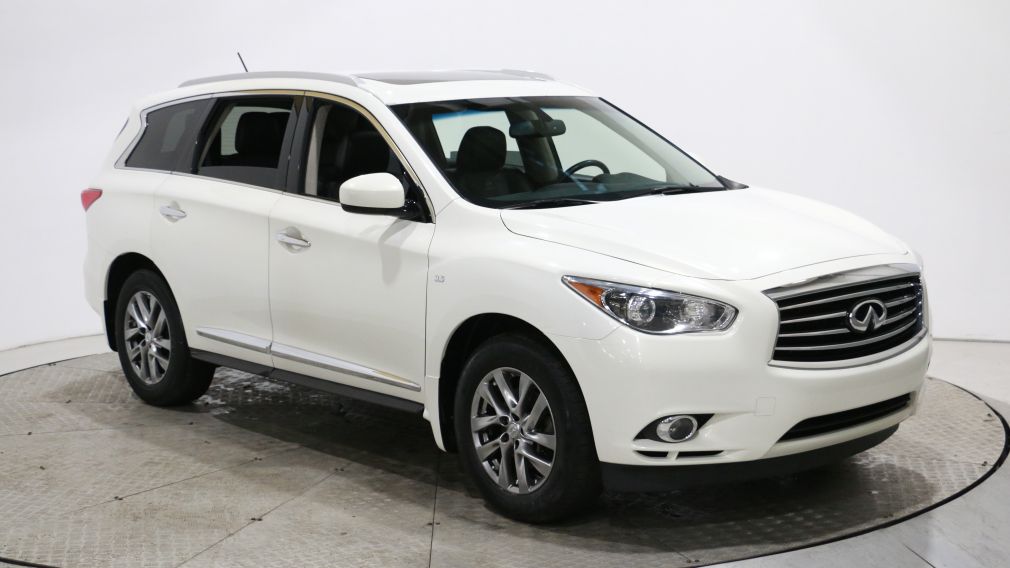 2014 Infiniti QX60 AWD CUIR TOIT MAGS CAM DE RECULE 7 PASSAGERS #0