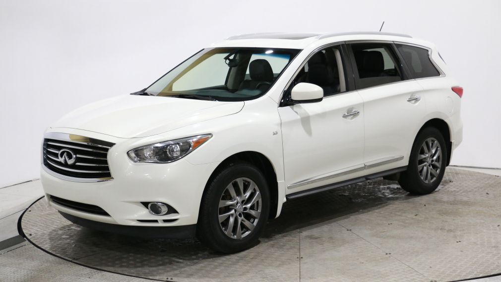 2014 Infiniti QX60 AWD CUIR TOIT MAGS CAM DE RECULE 7 PASSAGERS #2