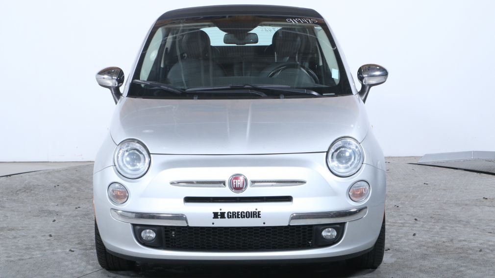 2013 Fiat 500 LOUNGE CONVERTIBLE AUTO A/C CUIR MAGS #1