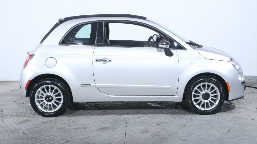 2013 Fiat 500 LOUNGE CONVERTIBLE AUTO A/C CUIR MAGS #8
