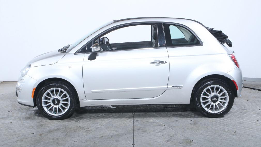 2013 Fiat 500 LOUNGE CONVERTIBLE AUTO A/C CUIR MAGS #12