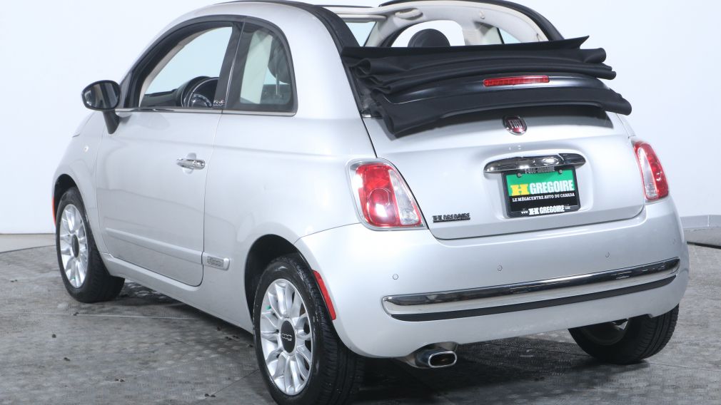 2013 Fiat 500 LOUNGE CONVERTIBLE AUTO A/C CUIR MAGS #13