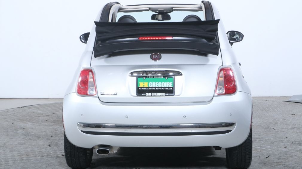 2013 Fiat 500 LOUNGE CONVERTIBLE AUTO A/C CUIR MAGS #13