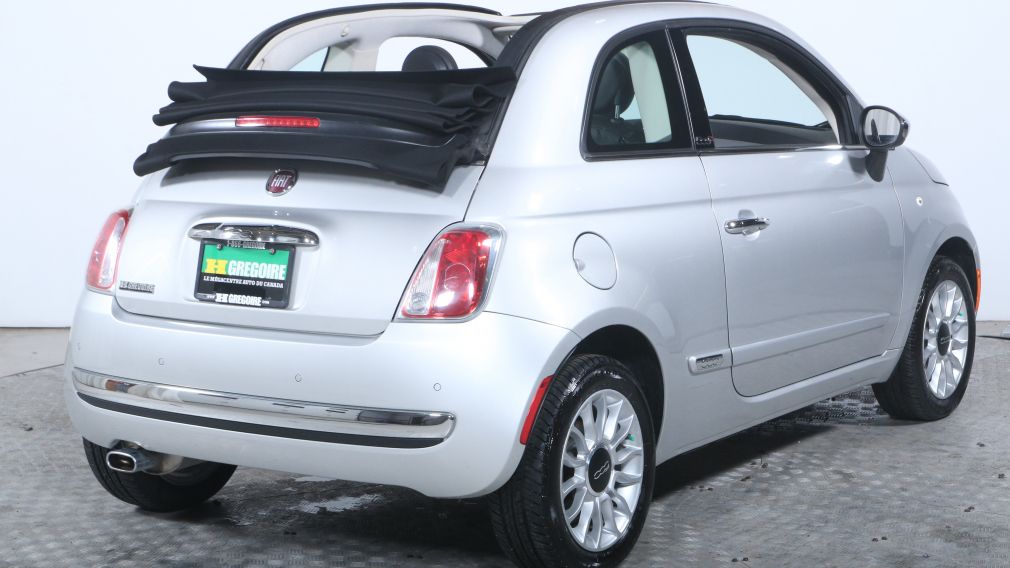 2013 Fiat 500 LOUNGE CONVERTIBLE AUTO A/C CUIR MAGS #15