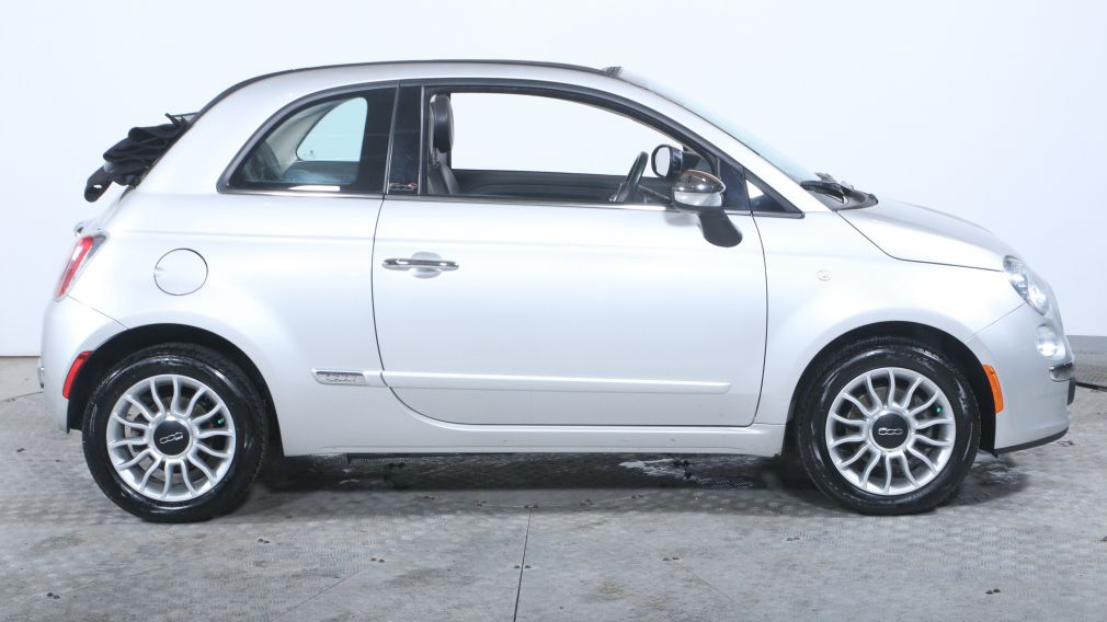 2013 Fiat 500 LOUNGE CONVERTIBLE AUTO A/C CUIR MAGS #16