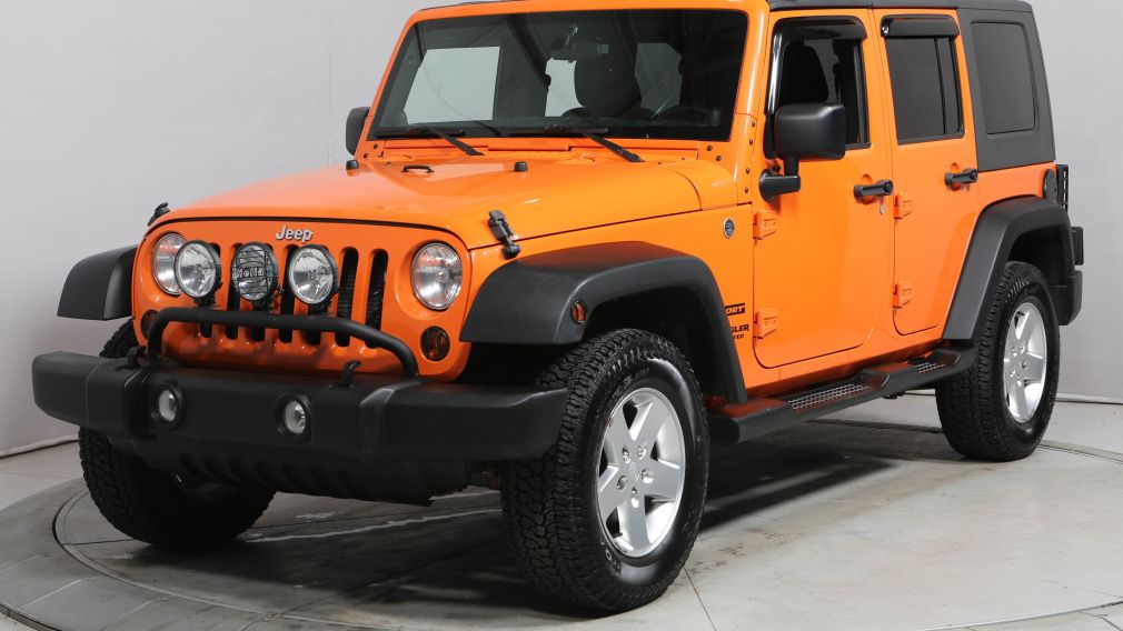 2013 Jeep Wrangler SPORT 4X4 AUTO A/C TOIT MAGS #3