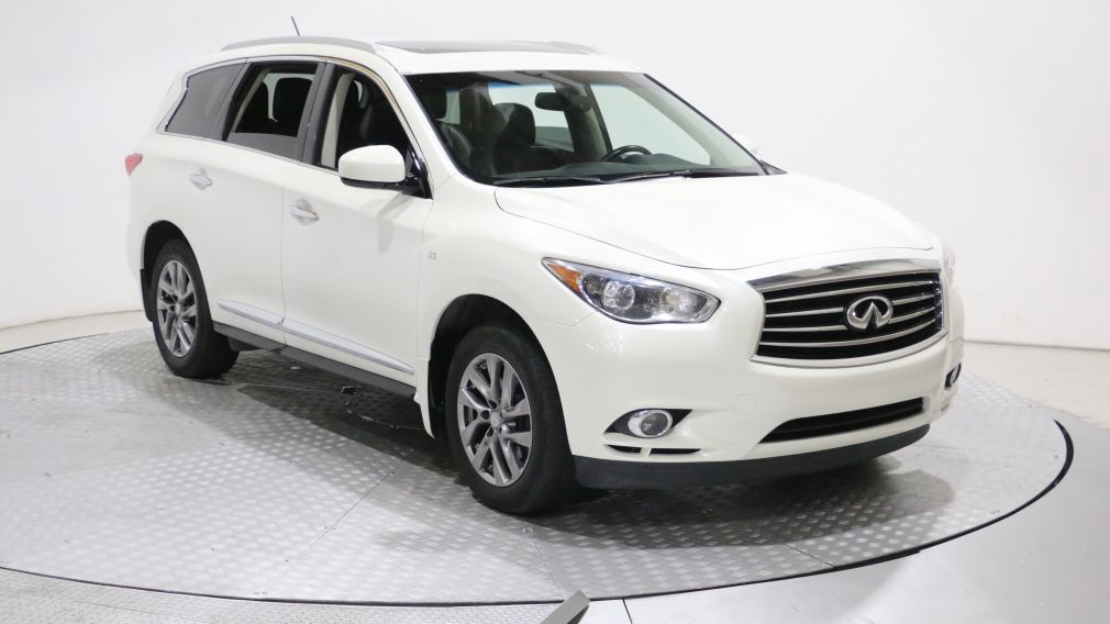 2015 Infiniti QX60 AWD 7 PLACES CUIR TOIT MAGS BLUETOOTH #0