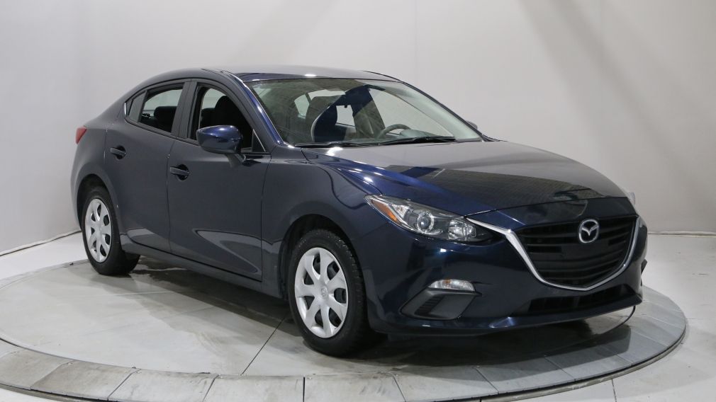 2015 Mazda 3 GX AUTO A/C GR ÉLECT BLUETHOOT BAS KILO #0