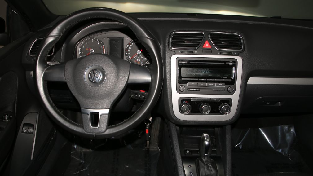 2012 Volkswagen EOS Comfortline AUTO CUIR CONVERTIBLE  MAGS #8