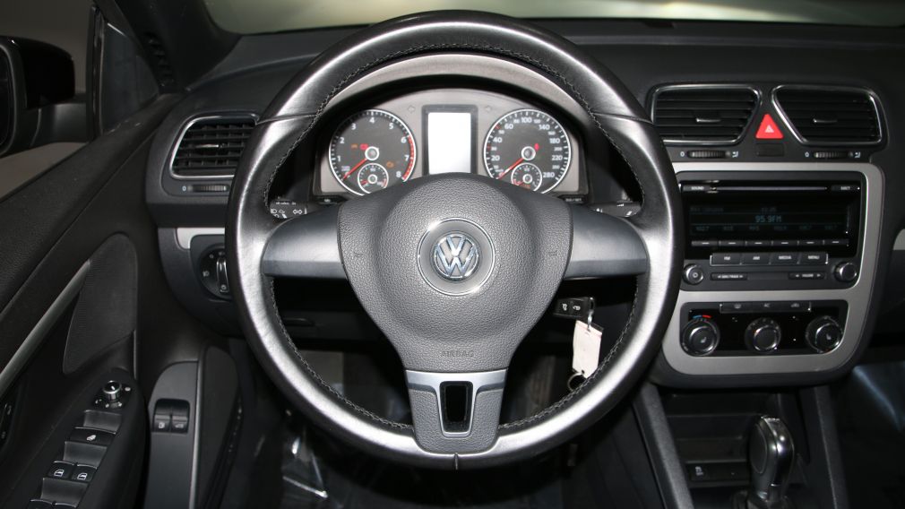 2012 Volkswagen EOS Comfortline AUTO CUIR CONVERTIBLE  MAGS #8