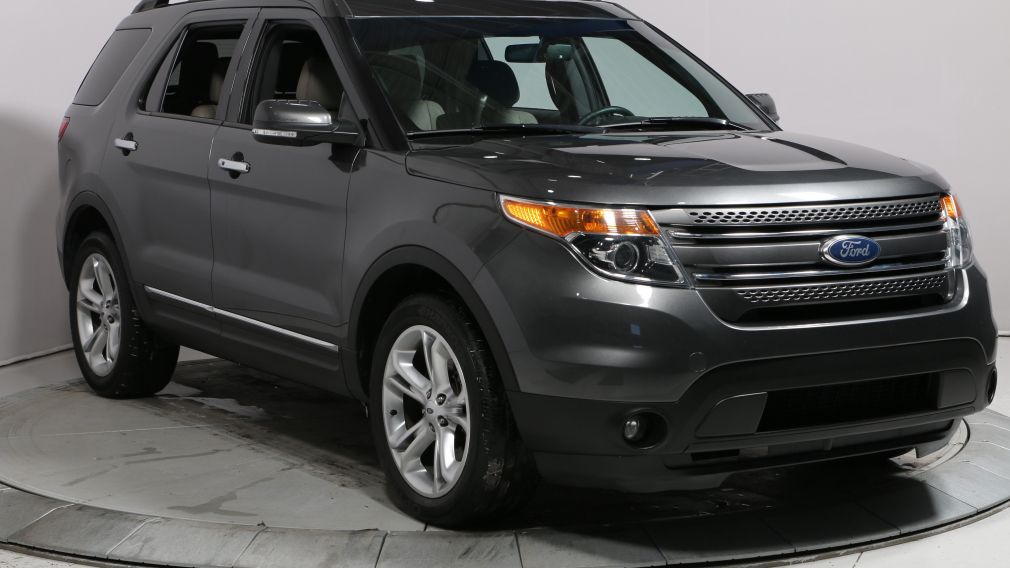 2015 Ford Explorer LIMITED 4WD AUTO A/C 7 PASSAGERS CUIR BLUETOOTH MA #0