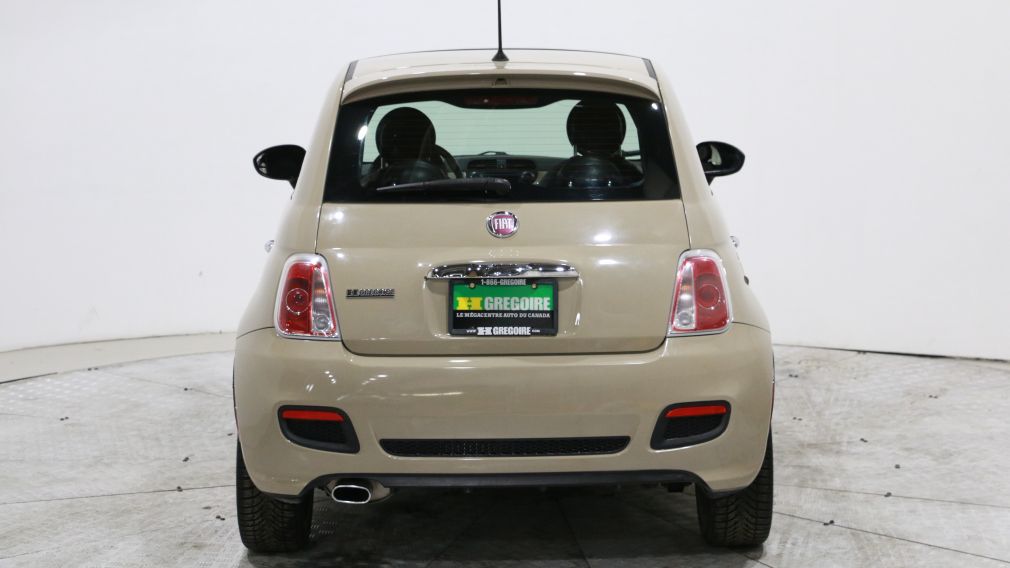 2012 Fiat 500 Sport AUTO A/C CUIR TOIT MAGS BLUETOOTH #4