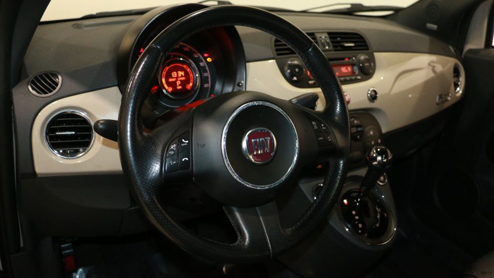 2012 Fiat 500 Sport AUTO A/C CUIR TOIT MAGS BLUETOOTH #7