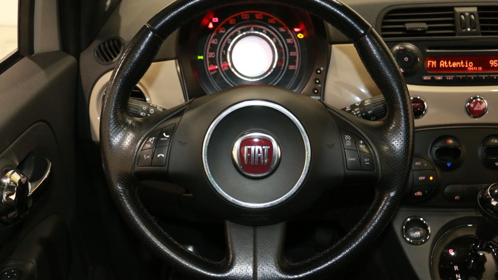 2012 Fiat 500 Sport AUTO A/C CUIR TOIT MAGS BLUETOOTH #12
