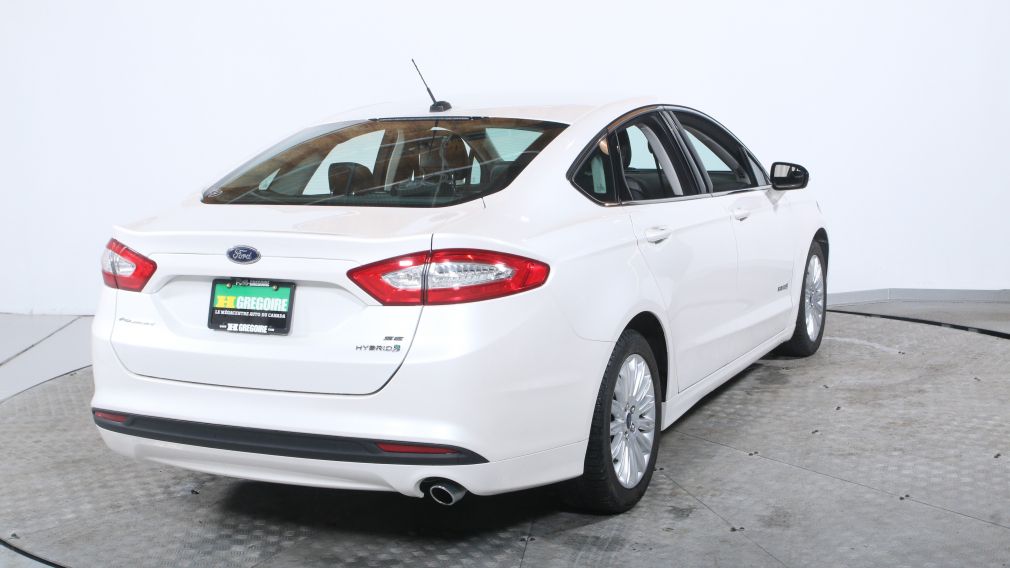 2015 Ford Fusion SE Hybrid CUIR GRP ELEC BLUETOOTH #6