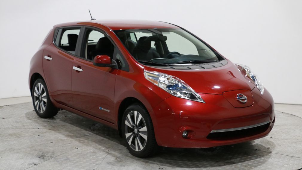 2015 Nissan Leaf SL ELECTRIQUE CUIR NAV MAGS CAM DE RECULE #0