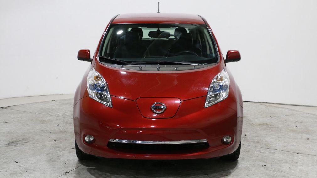 2015 Nissan Leaf SL ELECTRIQUE CUIR NAV MAGS CAM DE RECULE #2