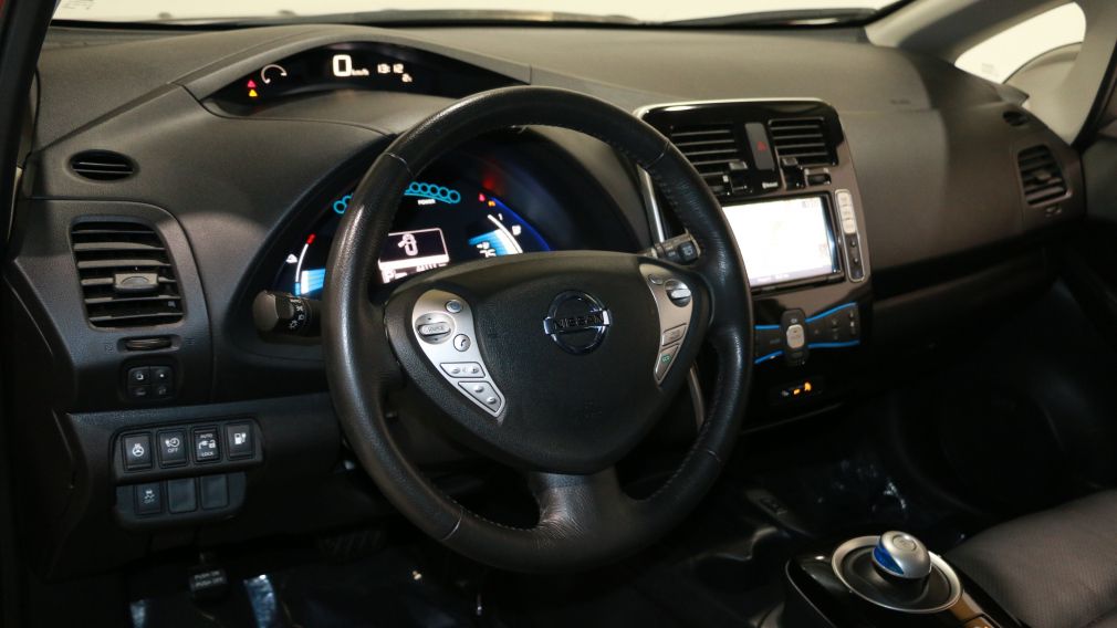 2015 Nissan Leaf SL ELECTRIQUE CUIR NAV MAGS CAM DE RECULE #9