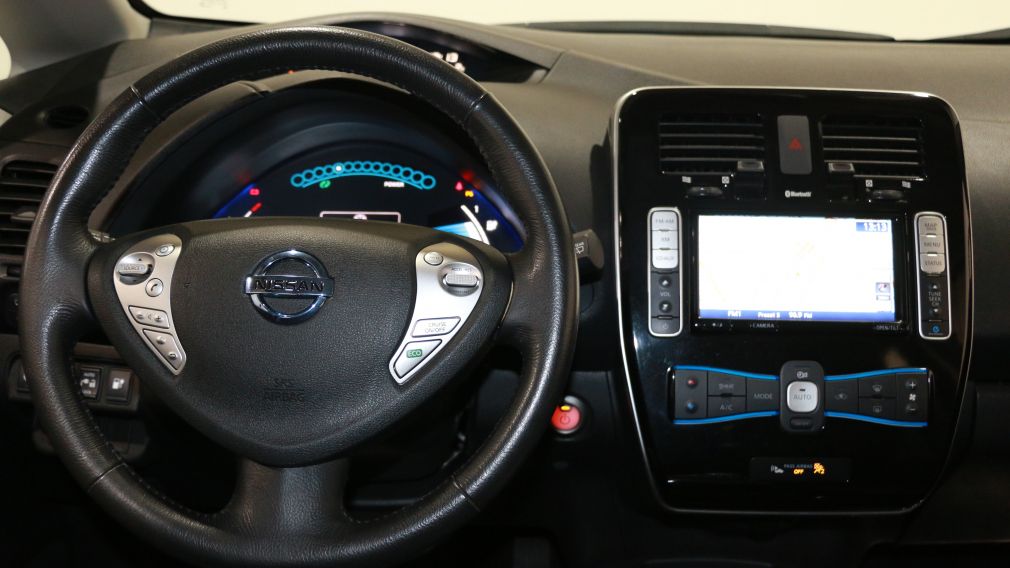 2015 Nissan Leaf SL ELECTRIQUE CUIR NAV MAGS CAM DE RECULE #13