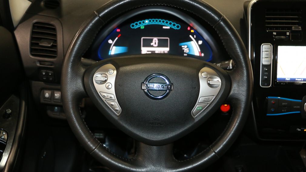 2015 Nissan Leaf SL ELECTRIQUE CUIR NAV MAGS CAM DE RECULE #14