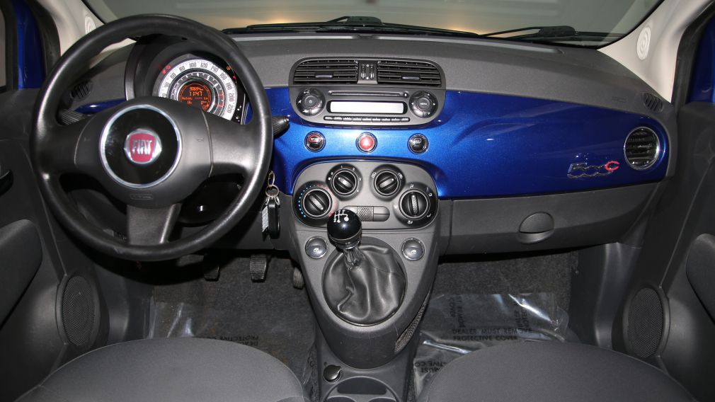 2012 Fiat 500 POP CONVERTIBLE A/C BLUETOOTH GR ELECT #14