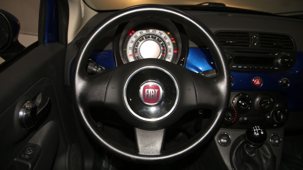 2012 Fiat 500 POP CONVERTIBLE A/C BLUETOOTH GR ELECT #16