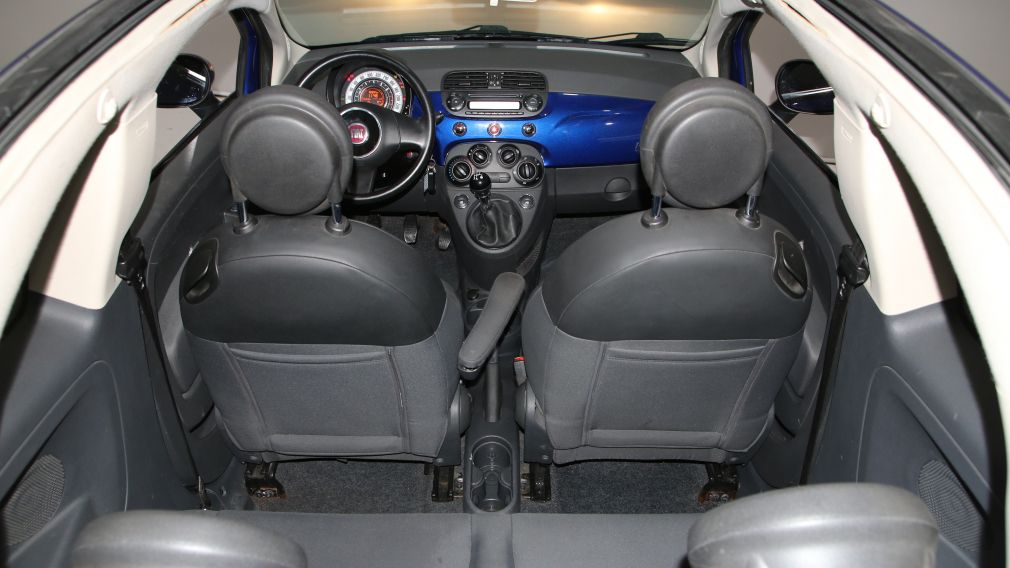 2012 Fiat 500 POP CONVERTIBLE A/C BLUETOOTH GR ELECT #21