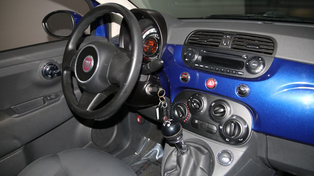 2012 Fiat 500 POP CONVERTIBLE A/C BLUETOOTH GR ELECT #24