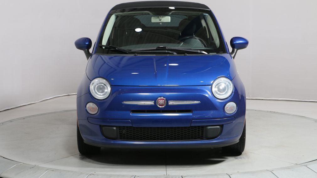 2012 Fiat 500 POP CONVERTIBLE A/C BLUETOOTH GR ELECT #1