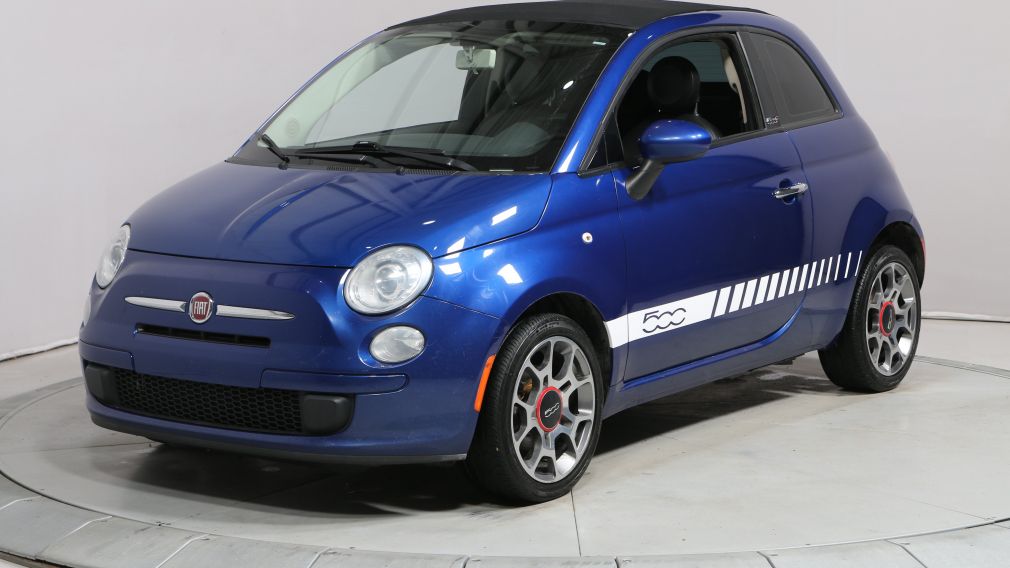 2012 Fiat 500 POP CONVERTIBLE A/C BLUETOOTH GR ELECT #2