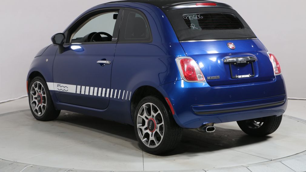 2012 Fiat 500 POP CONVERTIBLE A/C BLUETOOTH GR ELECT #4