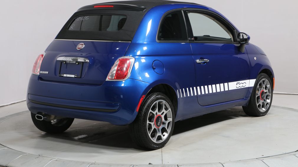 2012 Fiat 500 POP CONVERTIBLE A/C BLUETOOTH GR ELECT #6