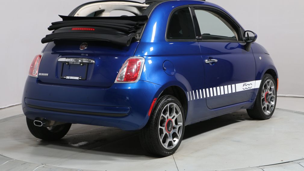 2012 Fiat 500 POP CONVERTIBLE A/C BLUETOOTH GR ELECT #10
