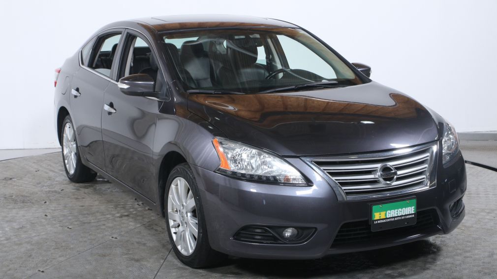 2013 Nissan Sentra SL A/C NAV CUIR TOIT BLUETOOTH MAGS #0