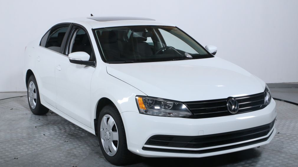 2015 Volkswagen Jetta TRENDLINE + A/C TOIT BLUETOOTH CAMERA RECUL GR ELE #0