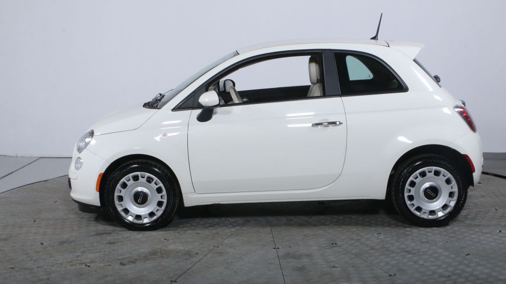 2013 Fiat 500 POP MANUELLE A/C BLUETOOTH #4