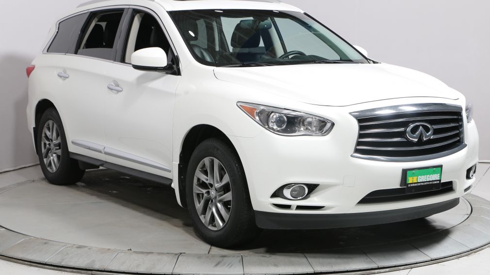 2014 Infiniti QX60 AWD AUTO A/C CUIR TOIT BLUETOOTH MAGS 7 PASSAGERS #0