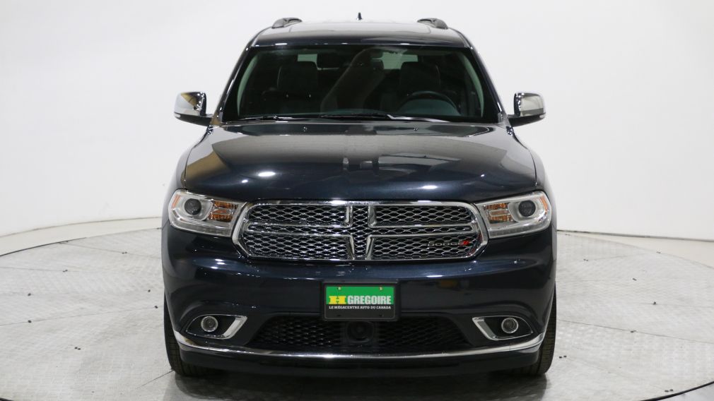 2016 Dodge Durango Citadel AWD DVD CUIR TOIT MAGS 6PASSAGERS #2