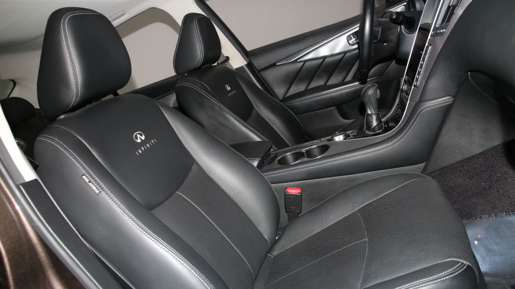 2014 Infiniti Q50 AWD AUTO A/C CUIR TOIT NAV BLUETOOTH MAGS #30