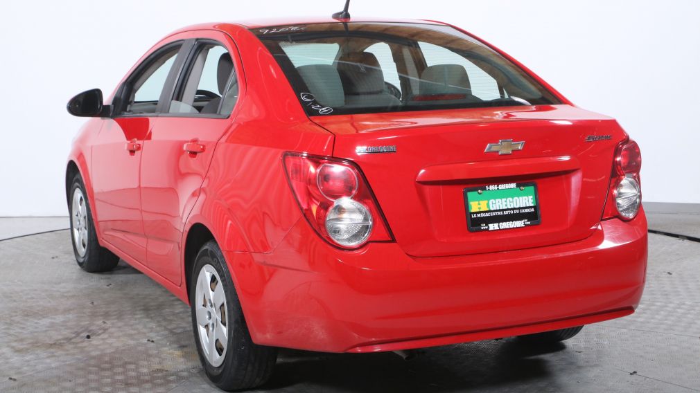 2013 Chevrolet Sonic LS MANUELLE 4 PORTE  BERLINE #4