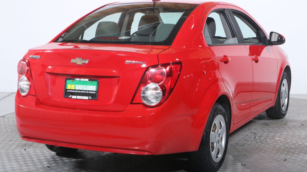 2013 Chevrolet Sonic LS MANUELLE 4 PORTE  BERLINE #6