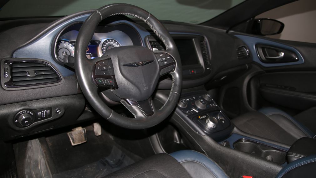 2015 Chrysler 200 S AUTO CUIR NAV MAGS CAM RECUL BLUETOOTH #9
