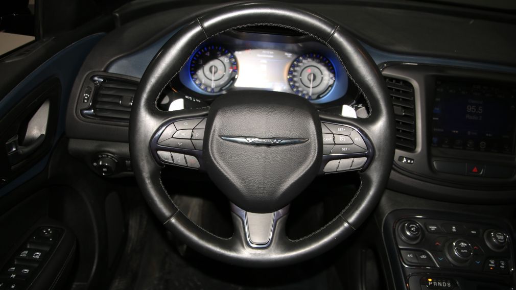 2015 Chrysler 200 S AUTO CUIR NAV MAGS CAM RECUL BLUETOOTH #15