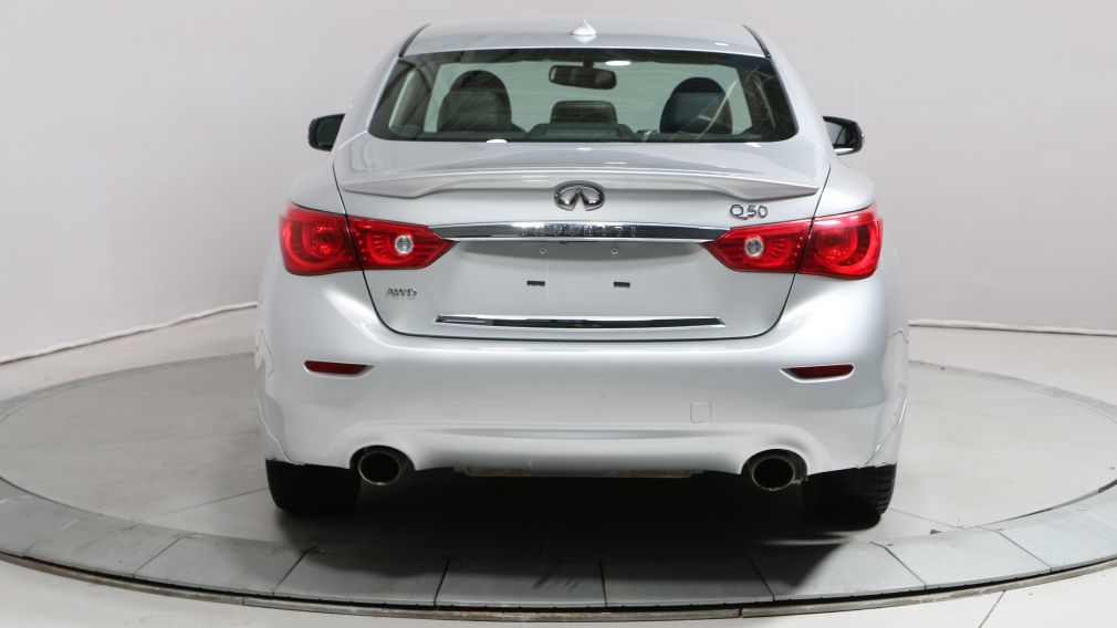 2014 Infiniti Q50 Premium AWD A/C CUIR TOIT MAGS BLUETHOOT #4