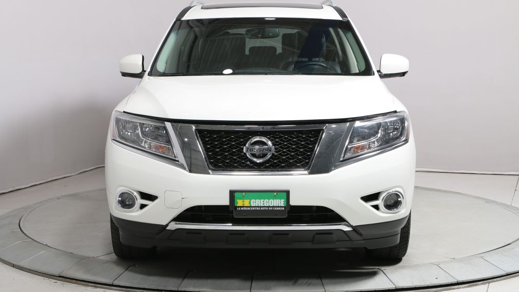 2014 Nissan Pathfinder PLATINUM 4WD NAV CAM RECUL CUIR TOIT BLUETOOTH MAG #2