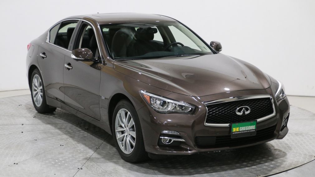 2016 Infiniti Q50 2.0T AWD CUIR TOIT NAVIGATION CAMÉRA 360 DEGRÉS #0