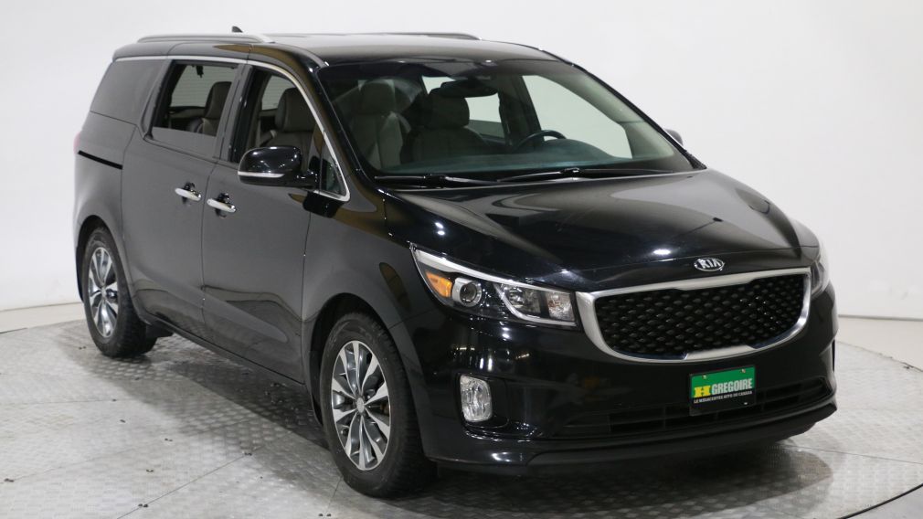 2016 Kia Sedona SX CUIR MAGS CAM DE RECULE 7 PASSAGERS #0