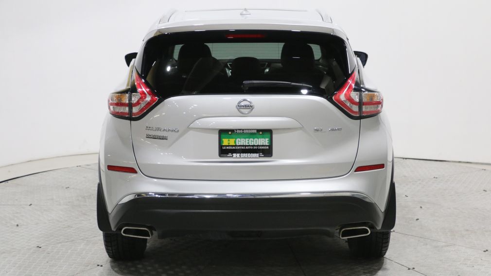 2015 Nissan Murano SL AWD CUIR TOIT NAV MAGS CAM DE RECULE 360 #6