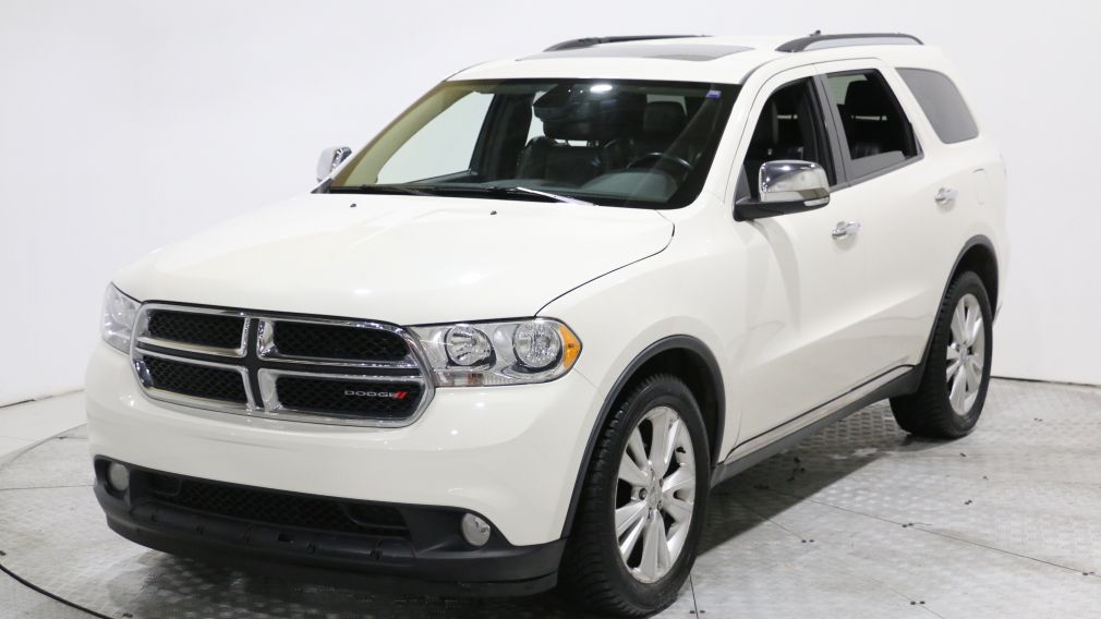 2011 Dodge Durango CREW AWD  A/C TOIT CUIR NAVIGATION MAGS 7 PASSAGER #2