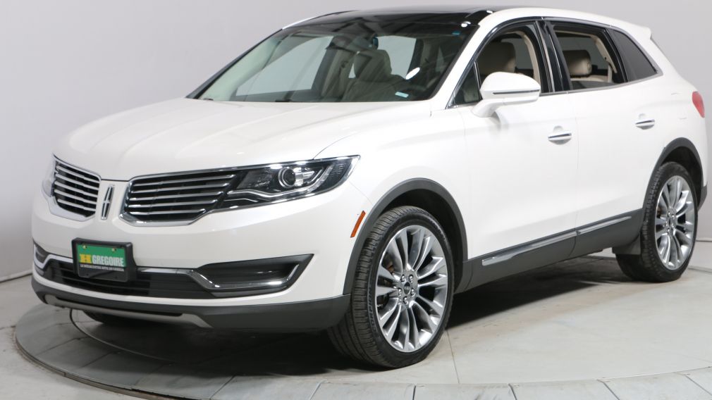 2016 Lincoln MKX RESERVE AWD CAM DE RECUL NAV CUIR TOIT MAGS #2